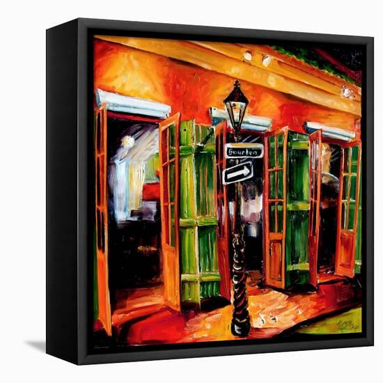 Bourbon Street Bar-Diane Millsap-Framed Stretched Canvas