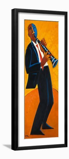 Bourbon Street Clarinet-Marsha Hammel-Framed Giclee Print