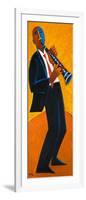 Bourbon Street Clarinet-Marsha Hammel-Framed Giclee Print