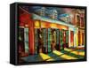 Bourbon Street Color-Diane Millsap-Framed Stretched Canvas