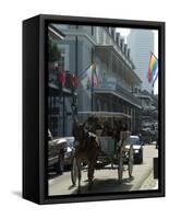 Bourbon Street, French Quarter, New Orleans, Louisiana, USA-Ethel Davies-Framed Stretched Canvas