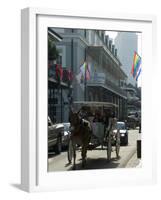 Bourbon Street, French Quarter, New Orleans, Louisiana, USA-Ethel Davies-Framed Photographic Print