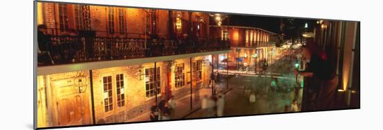 Bourbon Street, French Quarter, New Orleans, Louisiana-null-Mounted Photographic Print