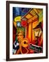 Bourbon Street Jazz-Diane Millsap-Framed Art Print