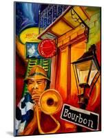 Bourbon Street Jazz-Diane Millsap-Mounted Art Print