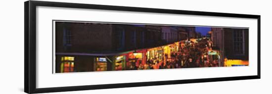 Bourbon Street, New Orleans, Louisiana-James Blakeway-Framed Art Print