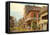 Bourbon Street, New Orleans, Louisiana-null-Framed Stretched Canvas