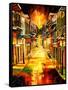 Bourbon Street Night-Diane Millsap-Framed Stretched Canvas