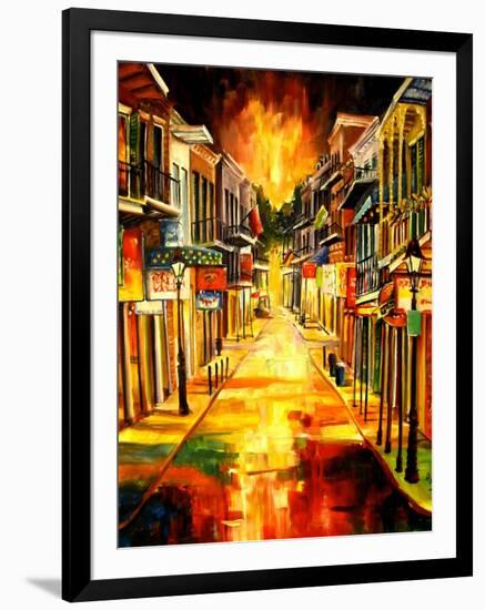 Bourbon Street Night-Diane Millsap-Framed Art Print