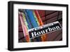 Bourbon Street Sign NewOrleans-null-Framed Art Print