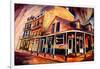 Bourbon Street Strut-Diane Millsap-Framed Art Print