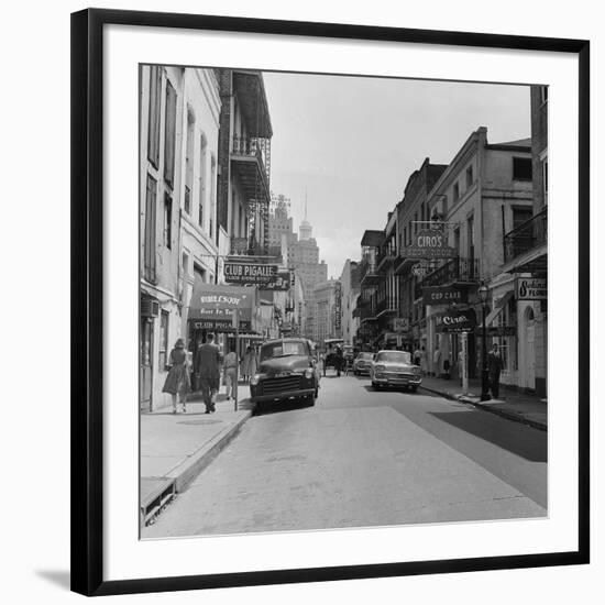 Bourbon Street-null-Framed Photographic Print