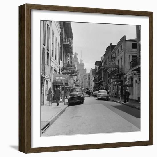 Bourbon Street-null-Framed Photographic Print