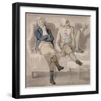 Bourgeois and Desenfans, 1805-Paul Sandby-Framed Giclee Print