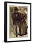 Bourgeois Costumes, 1490-null-Framed Giclee Print