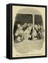 Bourgeois People at the Theatre-Honore Daumier-Framed Stretched Canvas