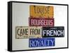 Bourgeois Royalty-Gregory Constantine-Framed Stretched Canvas