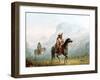 Bourgeois Walker and His Squaw, 1837-Alfred Jacob Miller-Framed Giclee Print