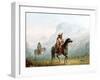 Bourgeois Walker and His Squaw, 1837-Alfred Jacob Miller-Framed Giclee Print