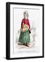 Bourgeoise in Costume of the Time of Charles VI of France, 1382 (1882-188)-Petit-Framed Giclee Print