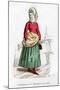 Bourgeoise in Costume of the Time of Charles VI of France, 1382 (1882-188)-Petit-Mounted Giclee Print