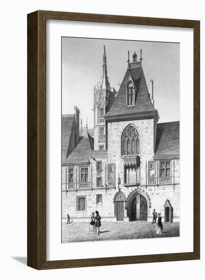 Bourges Coeur Maison-J de Merindol-Framed Art Print