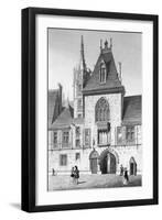 Bourges Coeur Maison-J de Merindol-Framed Art Print