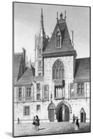 Bourges Coeur Maison-J de Merindol-Mounted Art Print