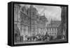 Bourges Coeur Maison-Thomas Allom-Framed Stretched Canvas