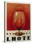 Bourgogne Lhote French Wine C.1930-Vintage Lavoie-Stretched Canvas