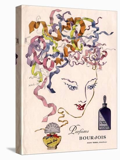 Bourjois Mais Oui, Womens, USA, 1930-null-Stretched Canvas