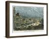 Bourke Street, Melbourne, Victoria, Australia, C1880-null-Framed Giclee Print