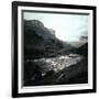 Bourne Gorges (Isère, France) and the Cournouse Massif, Circa 1890-1895-Leon, Levy et Fils-Framed Photographic Print