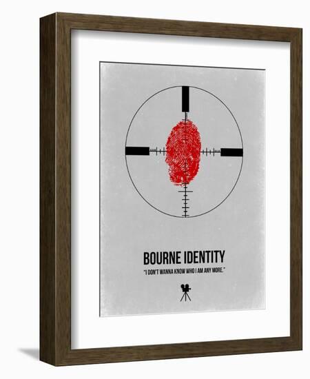 Bourne Identity-NaxArt-Framed Art Print