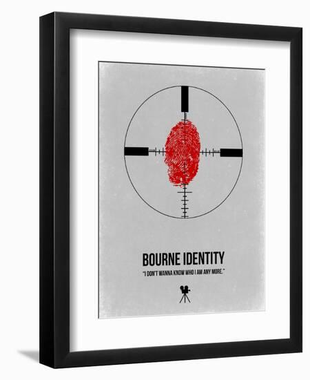 Bourne Identity-NaxArt-Framed Art Print