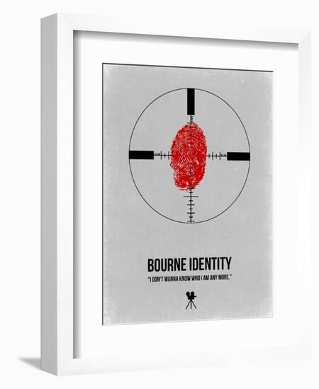 Bourne Identity-NaxArt-Framed Art Print