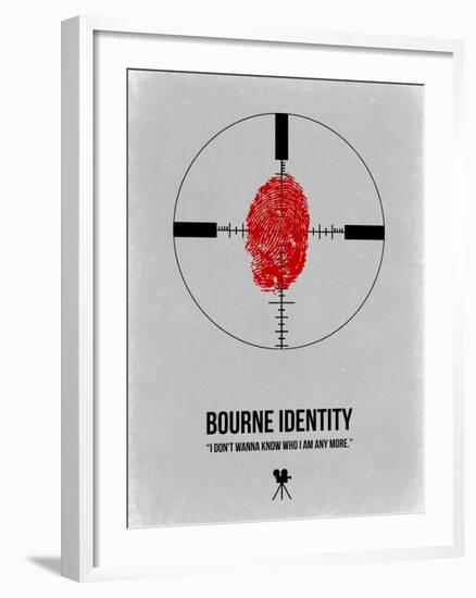 Bourne Identity-NaxArt-Framed Art Print