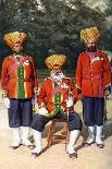 Native Officers of the 44th Gurkhas, Indian Army, 1896-Bourne & Shepherd-Framed Stretched Canvas