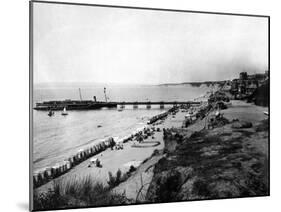 Bournemouth, from East Cliff, C1882-null-Mounted Giclee Print