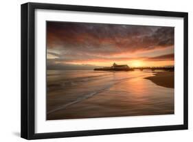 Bournemouth Pier-Chris Button-Framed Photographic Print