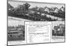 Bournville Houses 1905-null-Mounted Photographic Print