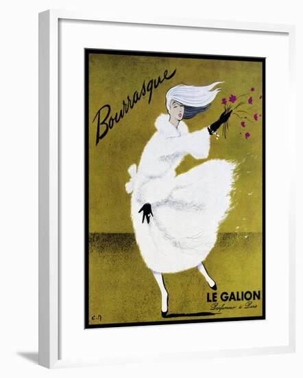 Bourrasque Eau Le Galion-Vintage Lavoie-Framed Giclee Print