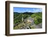 Bourscheid Castle in the Valley of Sauer River, Canton of Diekirch, Grand Duchy of Luxembourg, Euro-Hans-Peter Merten-Framed Photographic Print