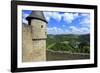 Bourscheid Castle in the Valley of Sauer River, Canton of Diekirch, Grand Duchy of Luxembourg, Euro-Hans-Peter Merten-Framed Photographic Print