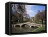 Bourton-On-The-Water, Gloucestershire, the Cotswolds, England, United Kingdom-Roy Rainford-Framed Stretched Canvas