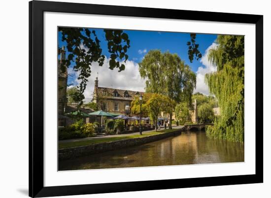 Bourton-On-The-Water, the Cotswolds, Gloucestershire, England, United Kingdon, Europe-Matthew Williams-Ellis-Framed Photographic Print