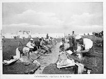 French Foreign Legion Doing their Washing, Casablanca, Morocco, 20th Century-Boussuge-Giclee Print