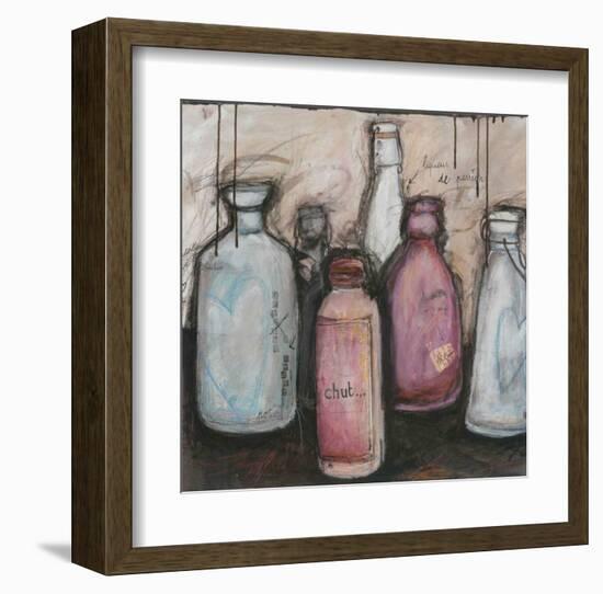 Bouteille a Messages-Alexandra Breda-Framed Art Print