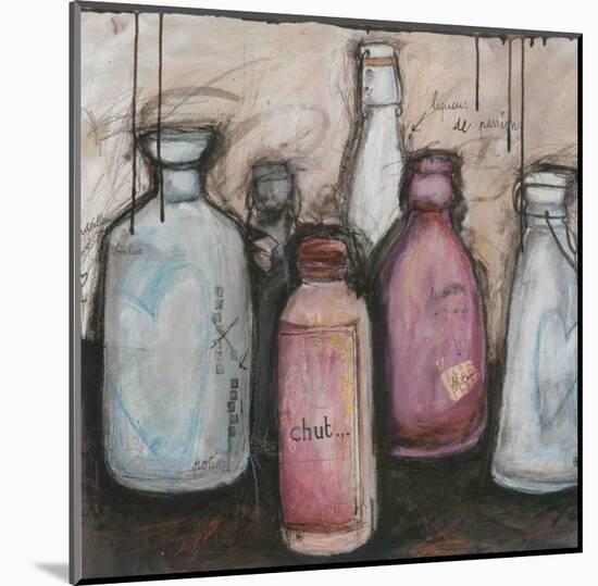 Bouteille a Messages-Alexandra Breda-Mounted Art Print