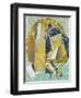 Bouteille De Banyuls, 1914-Juan Gris-Framed Giclee Print